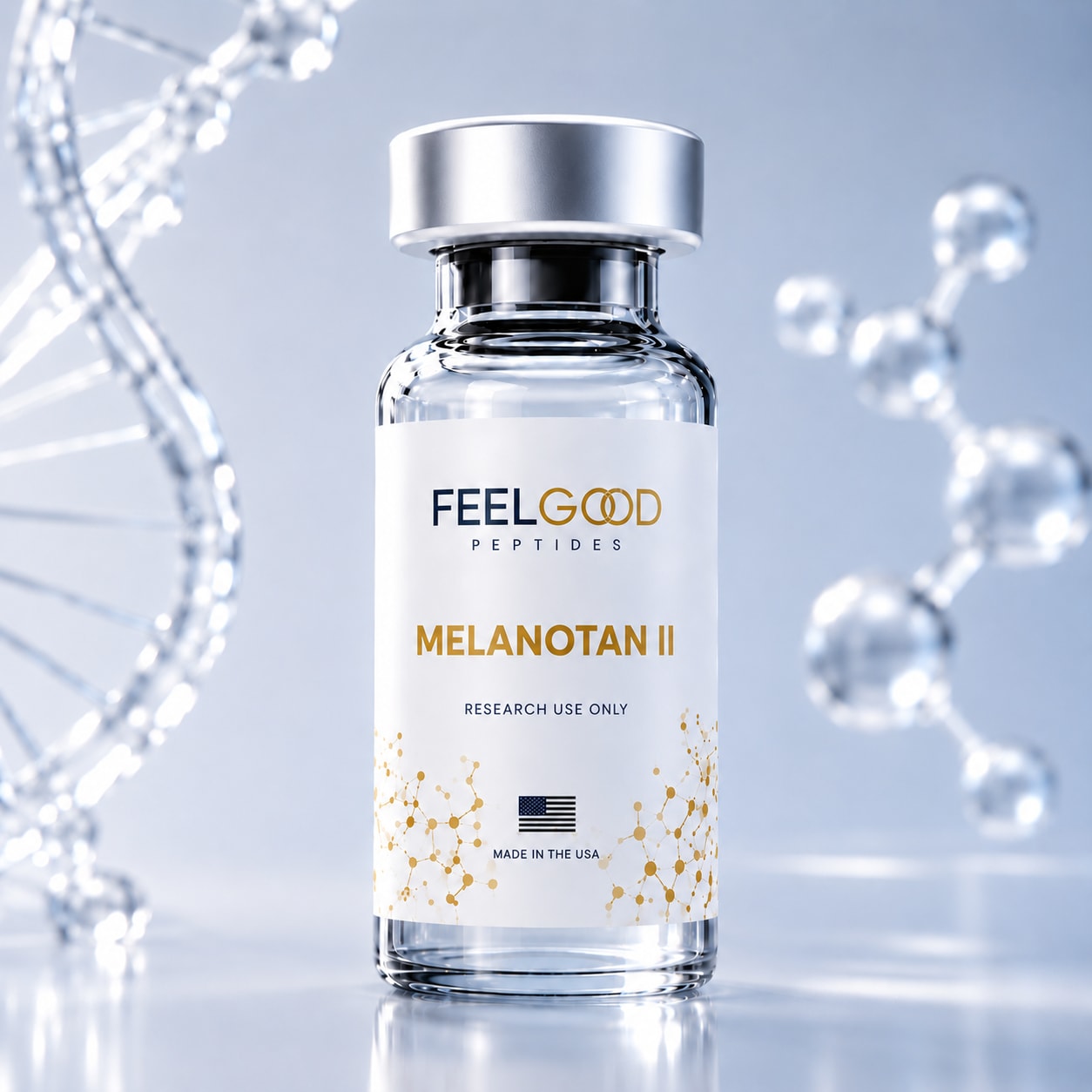 Melanotan II research vial